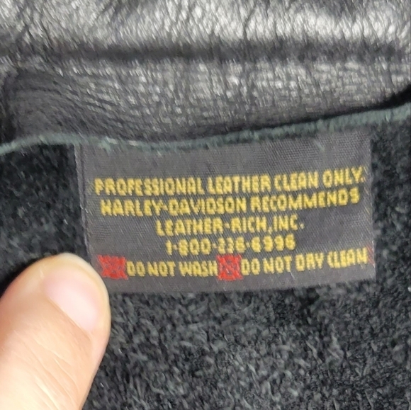 Vintage Harley-Davidson Leather Chaps Pants #569 Size L - Picture 10 of 16